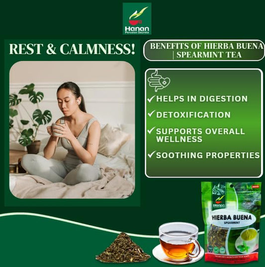 Spearmint Tea Loose Leaf (Hierba Buena)