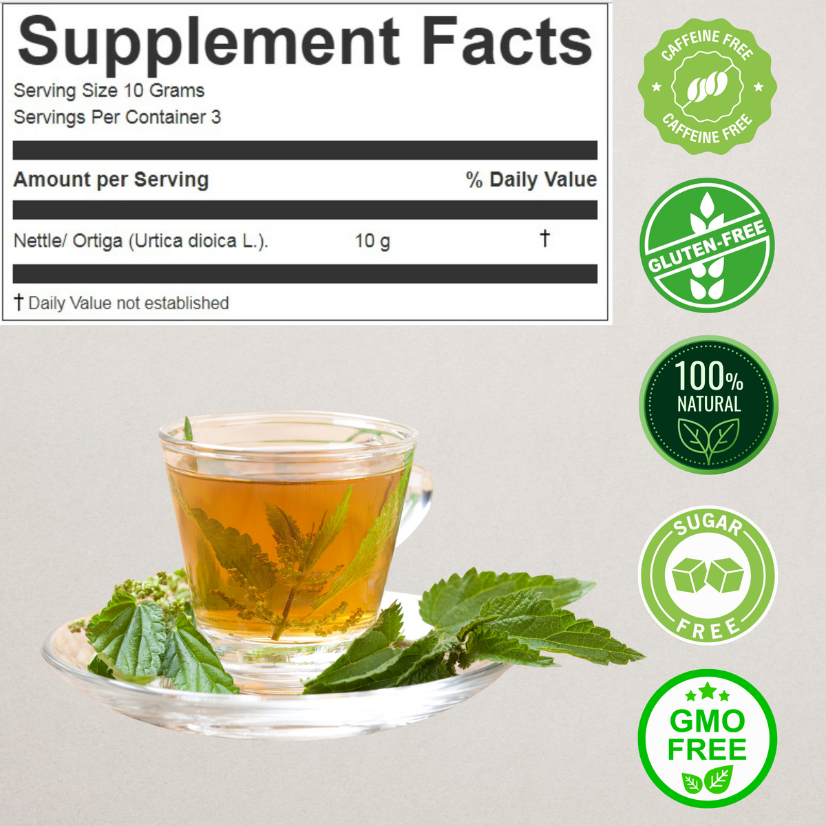 Nettle (Ortiga) Loose Leaf Herbal Tea from Peru