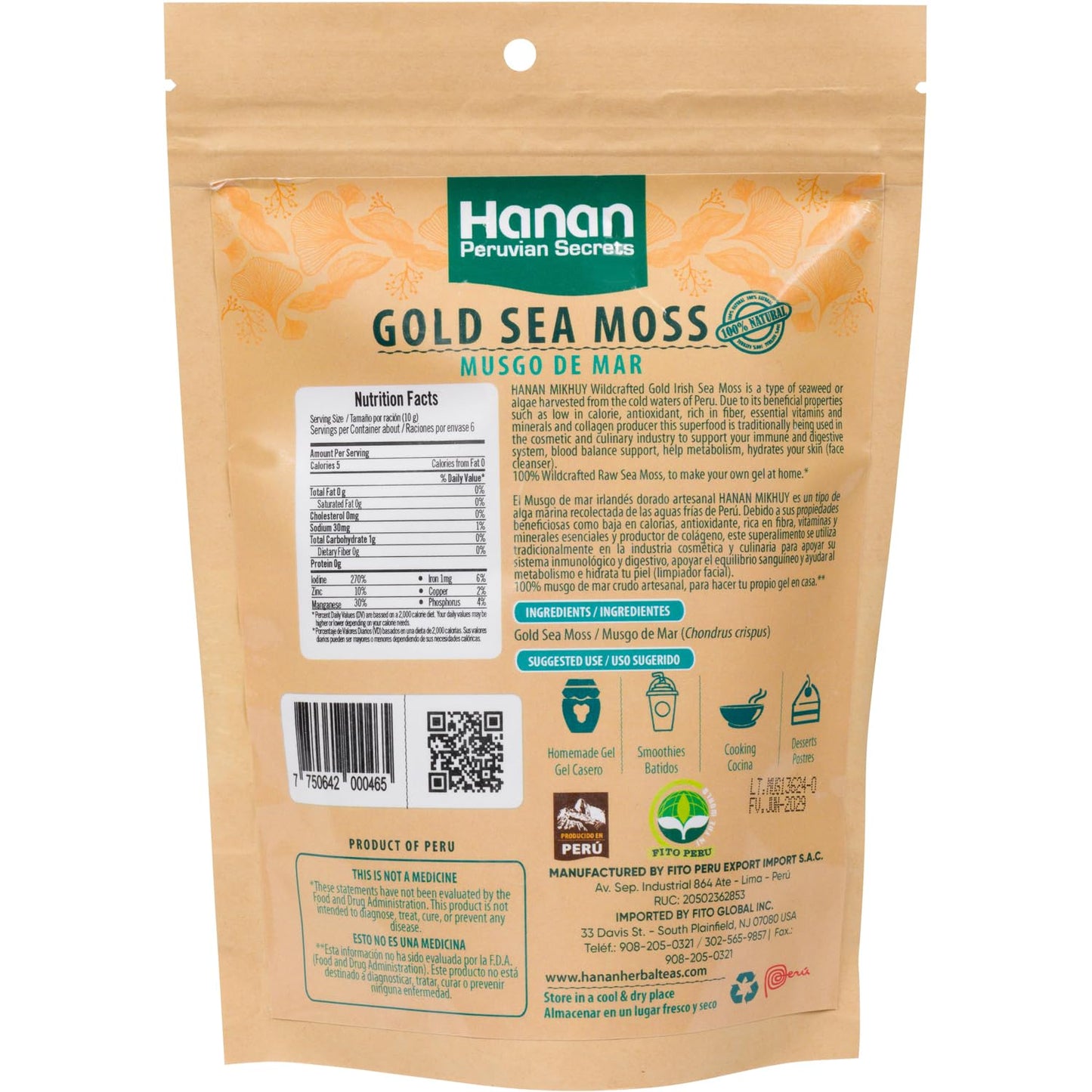 Gold Sea Moss