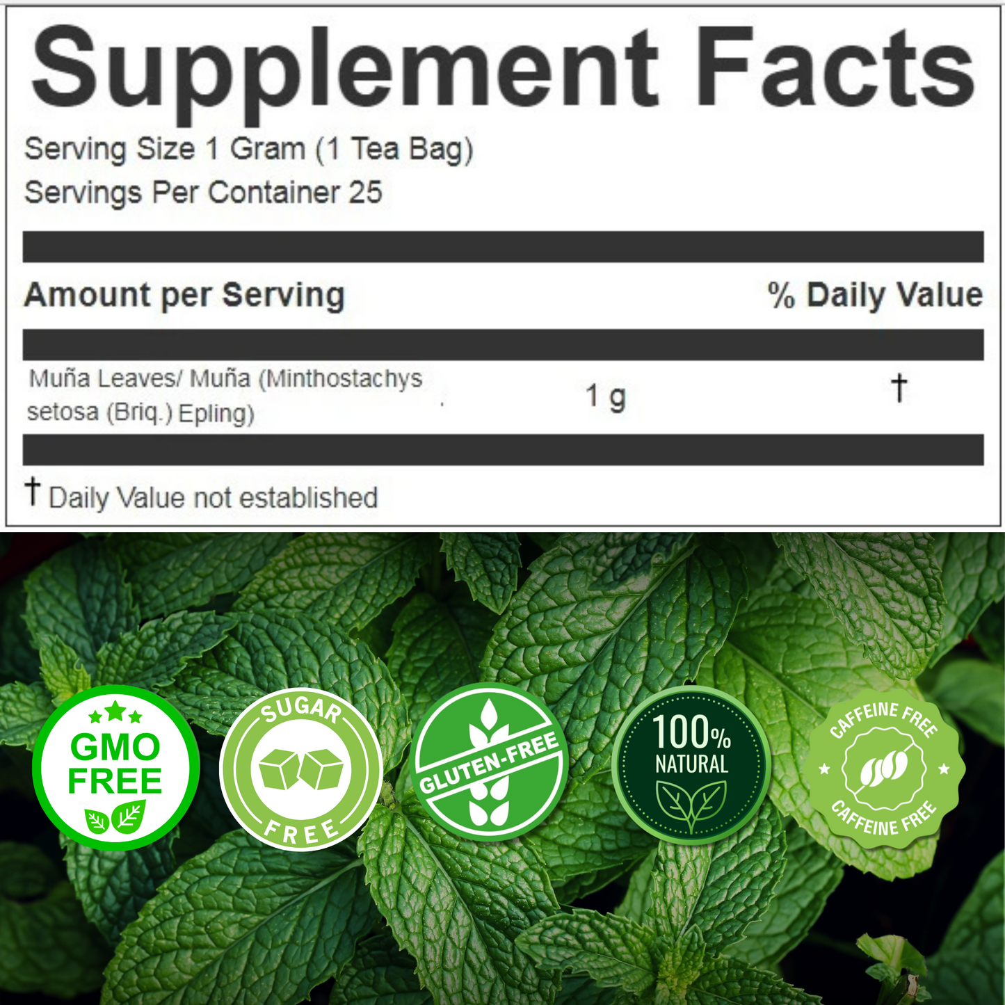 Andean Mint - Muña Tea