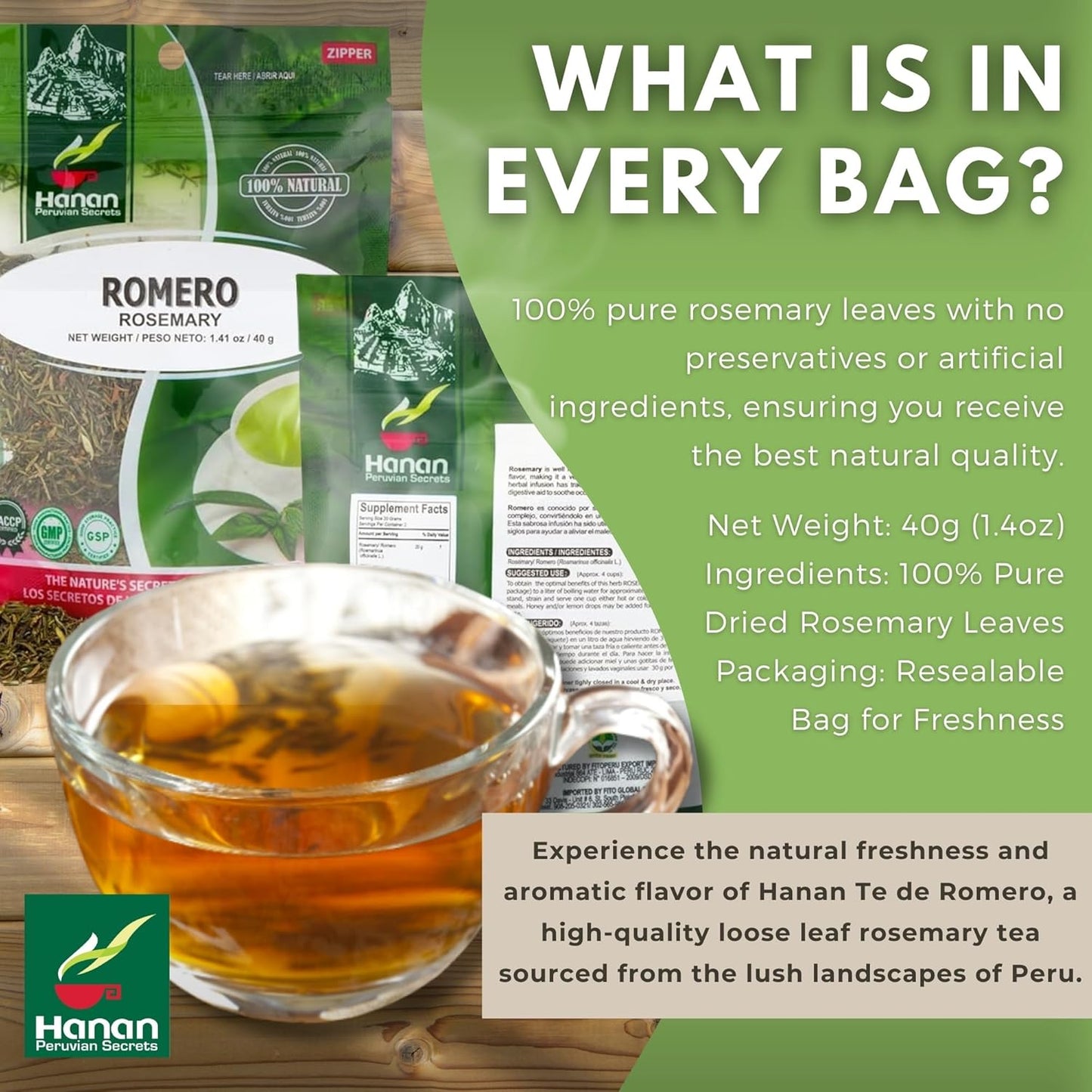 Rosemary Loose Leaf - Romero Te
