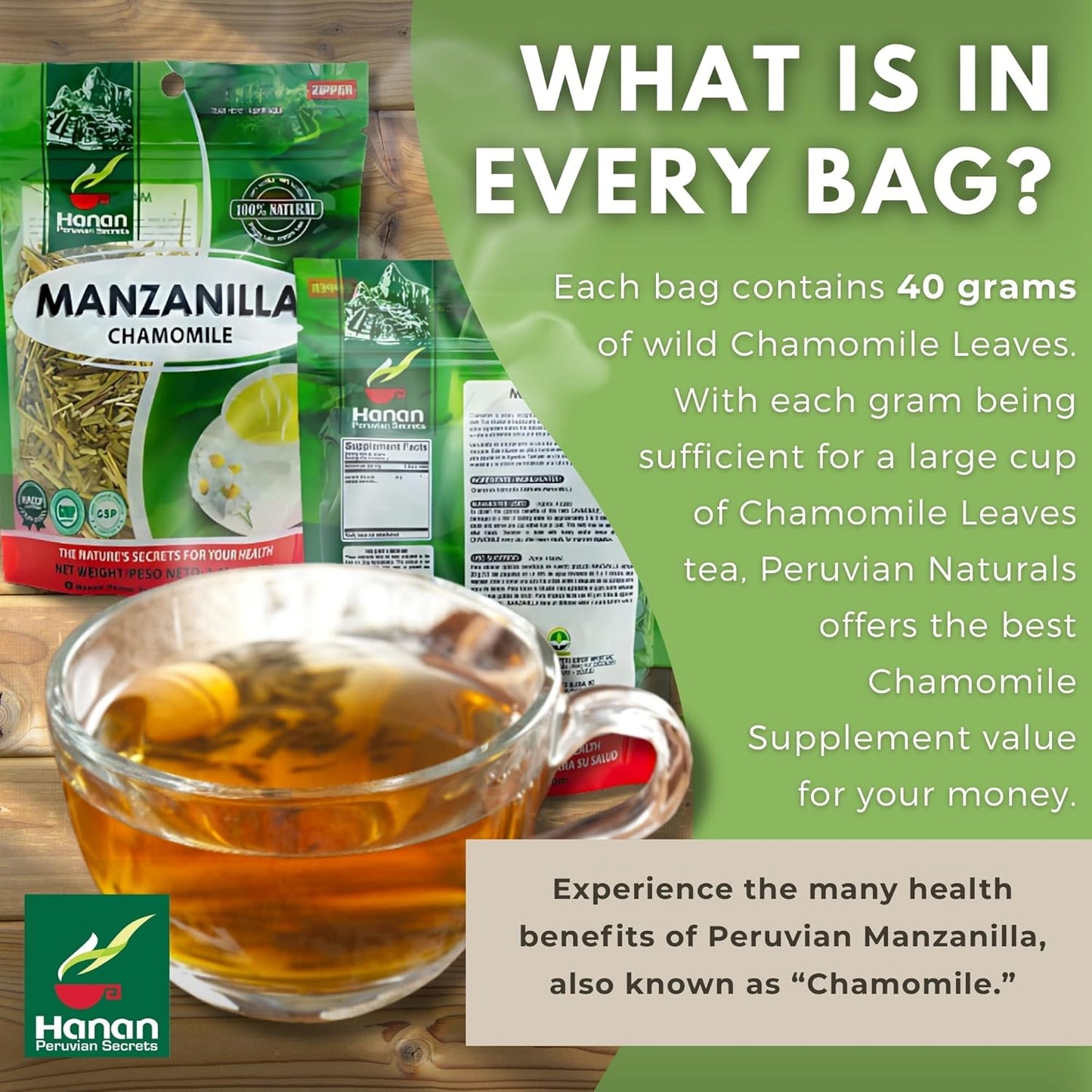 Chamomile Tea (Te de Manzanilla)