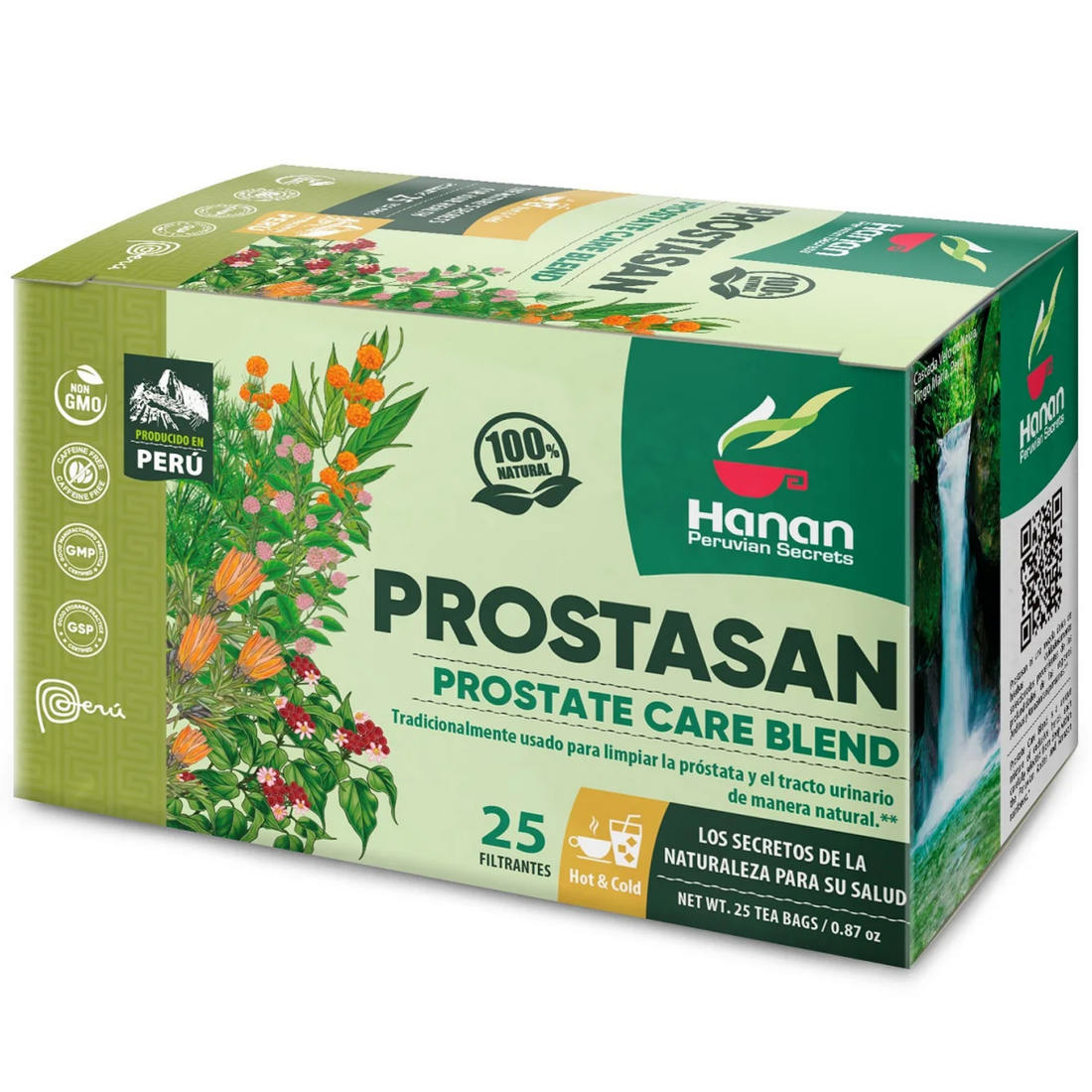 Prostasan Blend Tea, a five-herb Peruvian prostate and urinary support tea