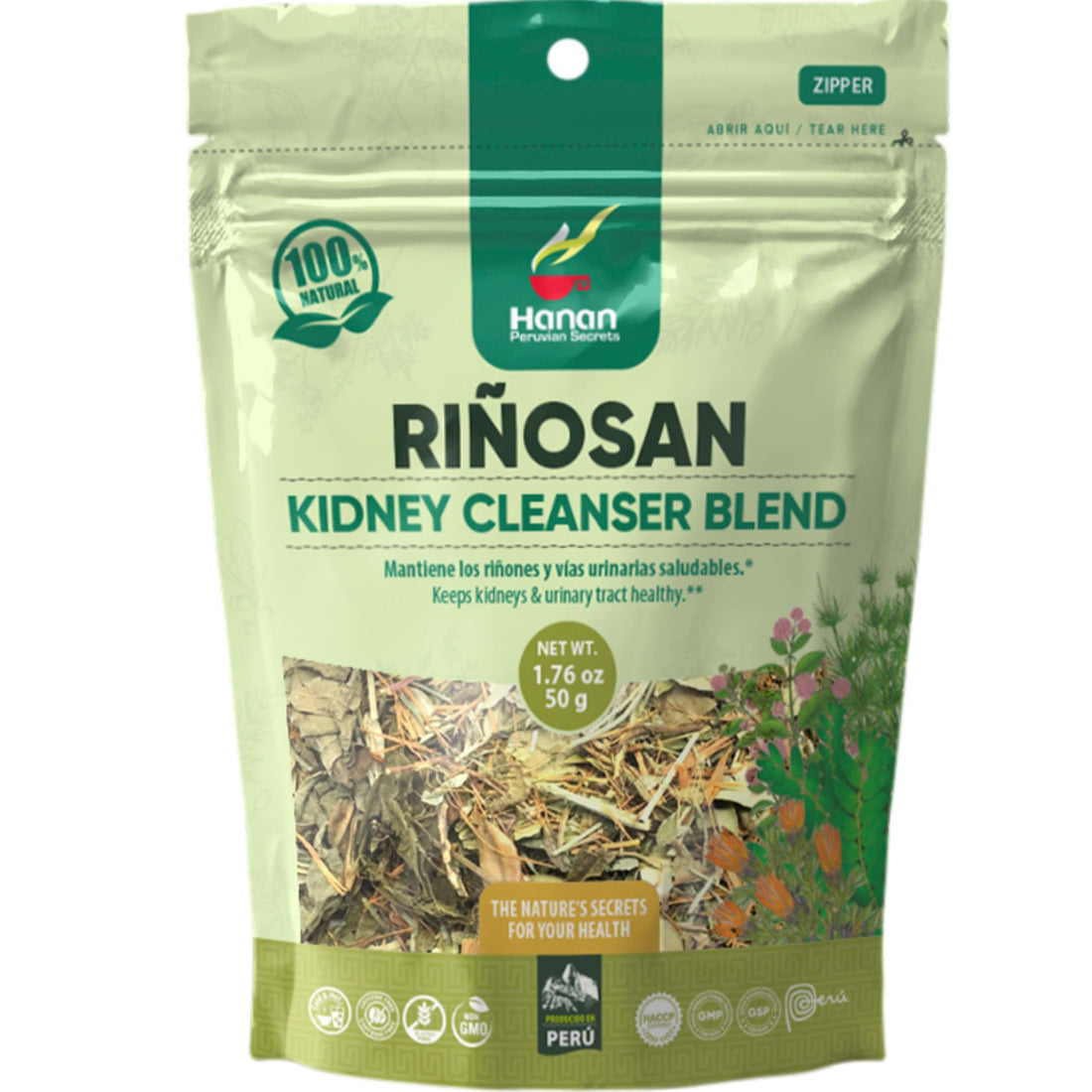Dried Andean herbs used in traditional Peruvian kidney-support blends