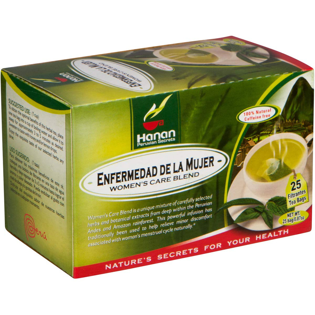 Femenina Women's Tea - Peruvian herbal blend for menstrual support