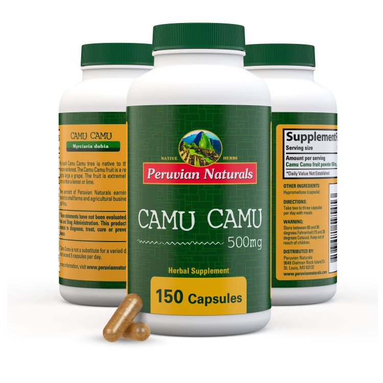 Camu Camu capsules back in stock!