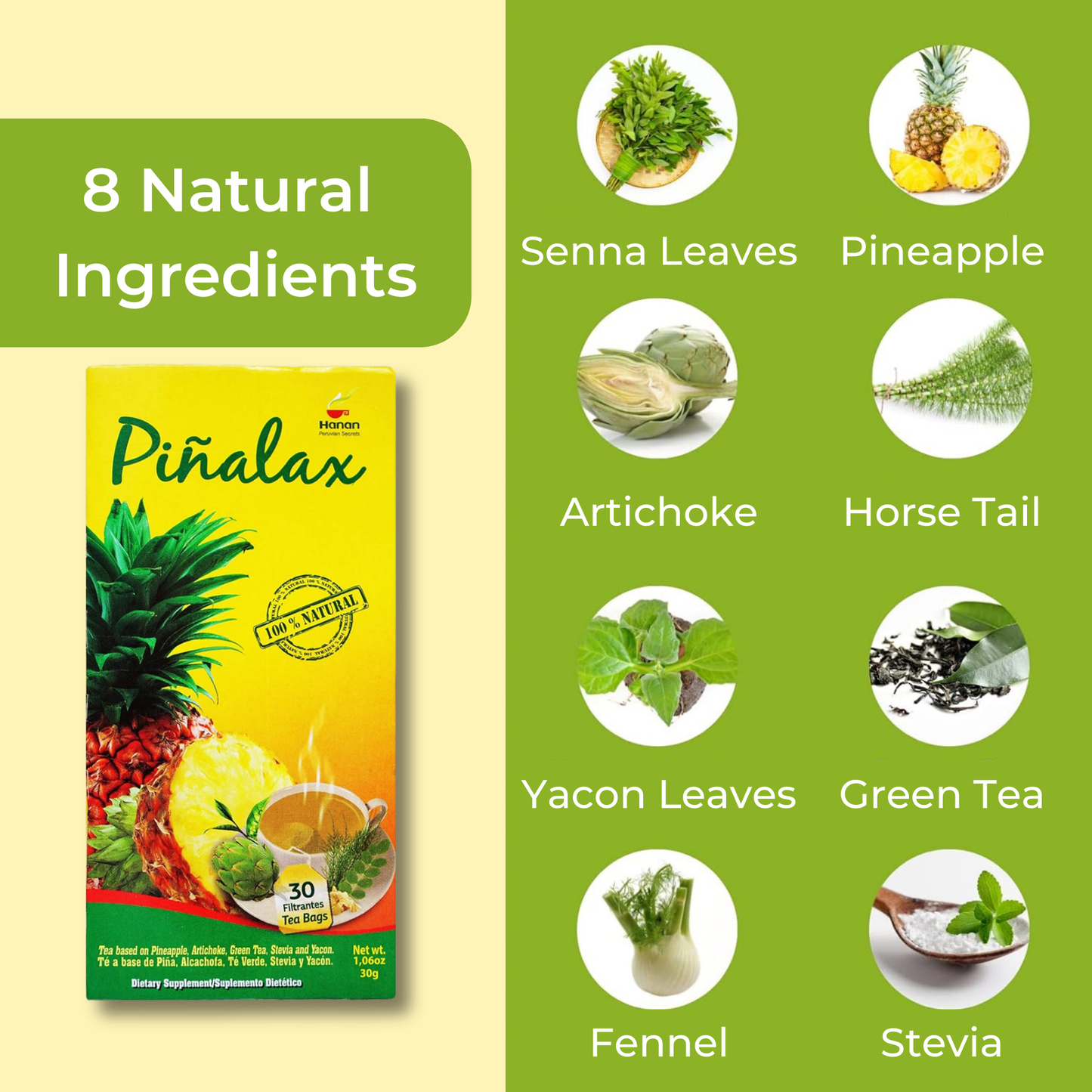 Piñalax Tea Bags - Weight Loss Tea
