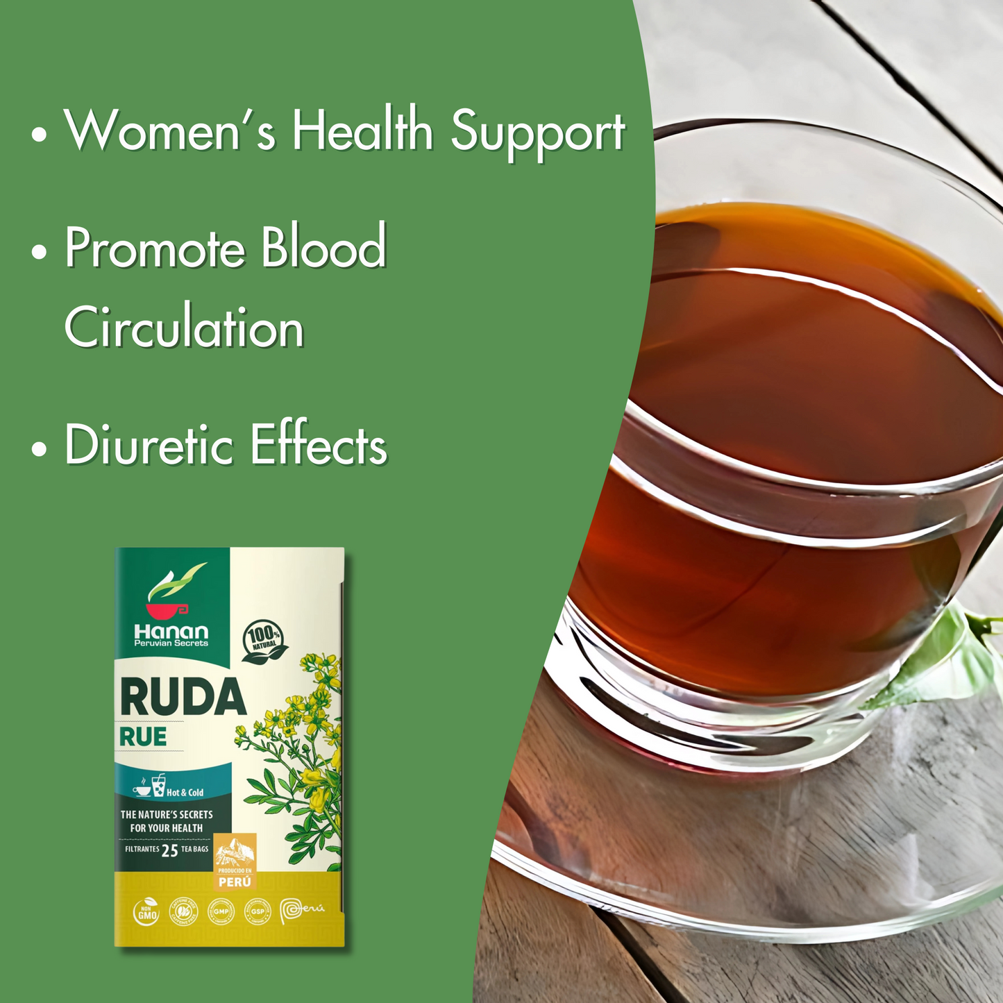 Te de Ruda (Rue) Tea Bags for Relaxation