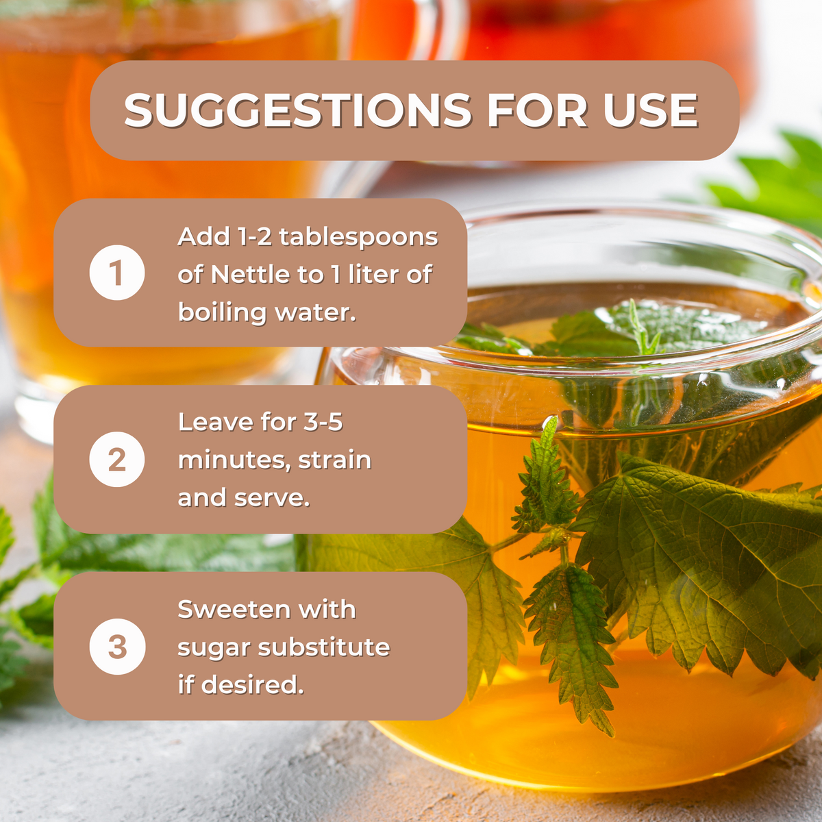 Nettle (Ortiga) Loose Leaf Herbal Tea from Peru