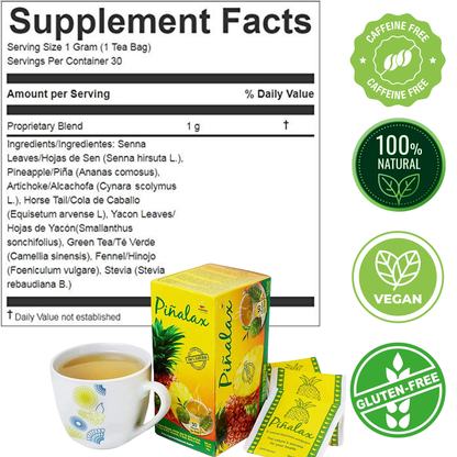 Piñalax Tea Bags - Weight Loss Tea
