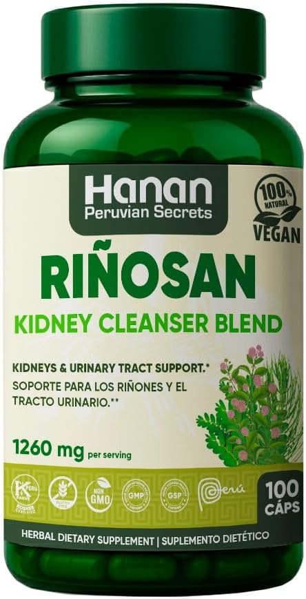 Riñosan Herbal Supplement - Kidney Cleanser Blend