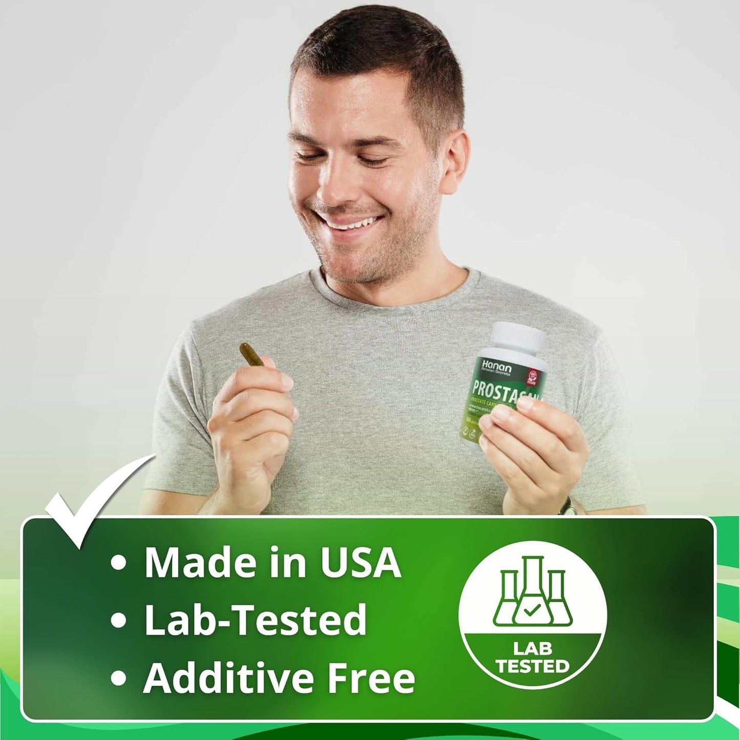 Prostate Supplements for Men 100 Capsules