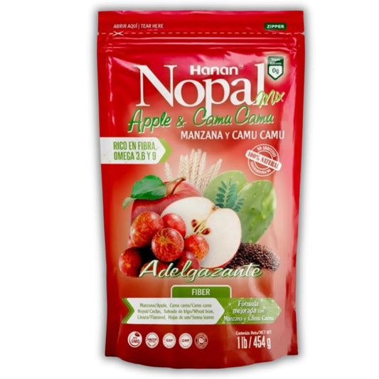 Nopal Mix Manzana con Camu Camu