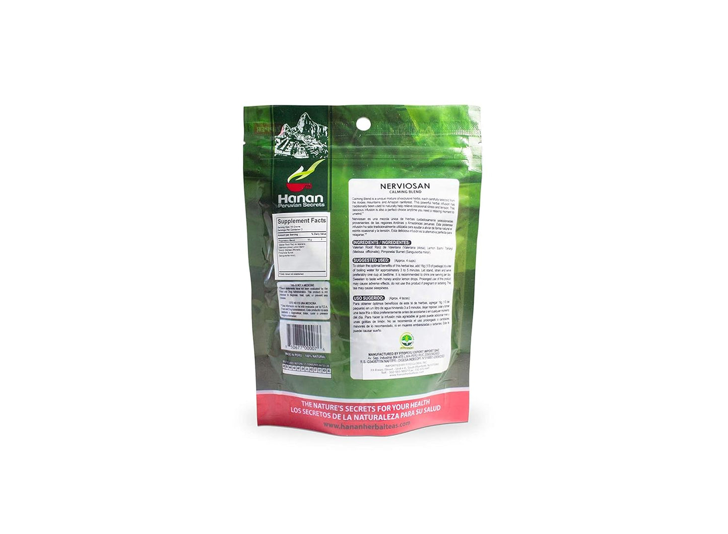 Nerviosan Loose Leaf Tea (Calming and Sleep Tea)