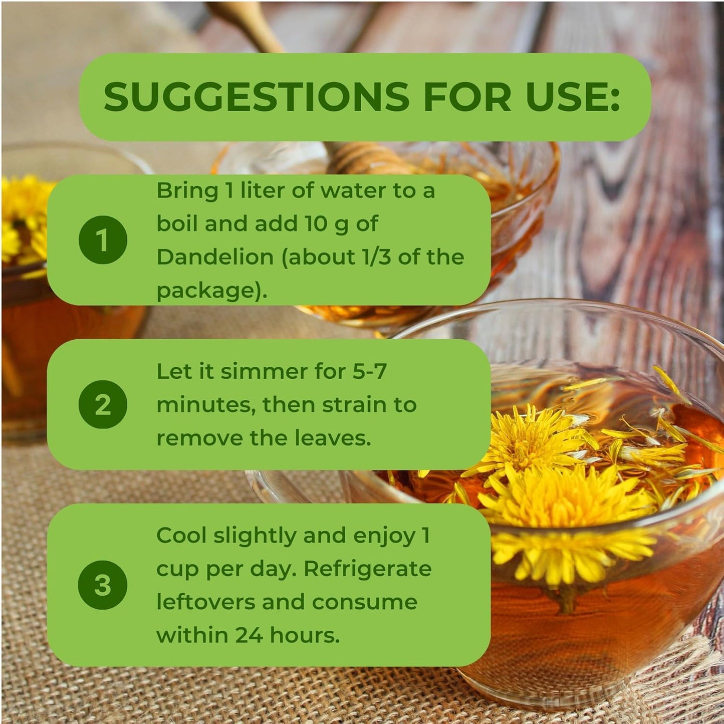 Dandelion Root Tea Loose Leaf
