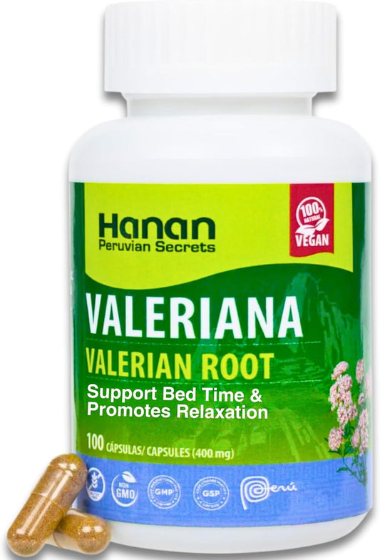 Peruvian Secrets Valerian Root Capsules