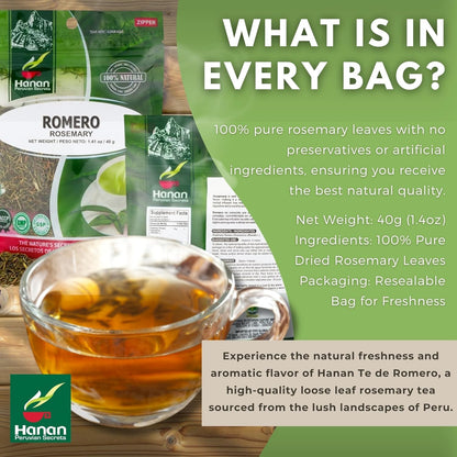 Rosemary Loose Leaf - Romero Te