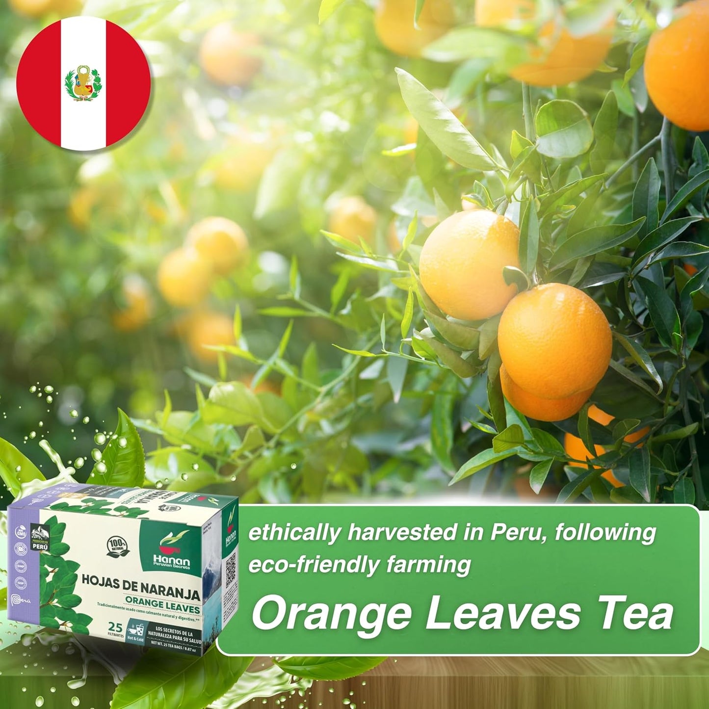 Orange Leaves Tea - Hojas de Naranja Te