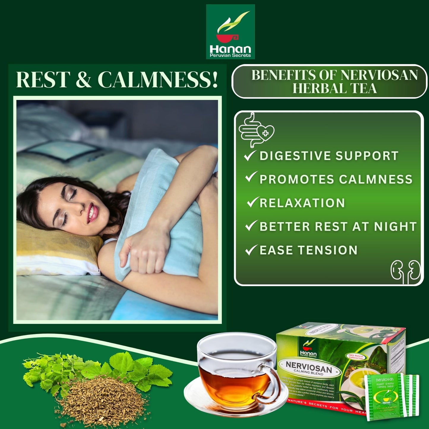 Nerviosan Calming Herbal Blend