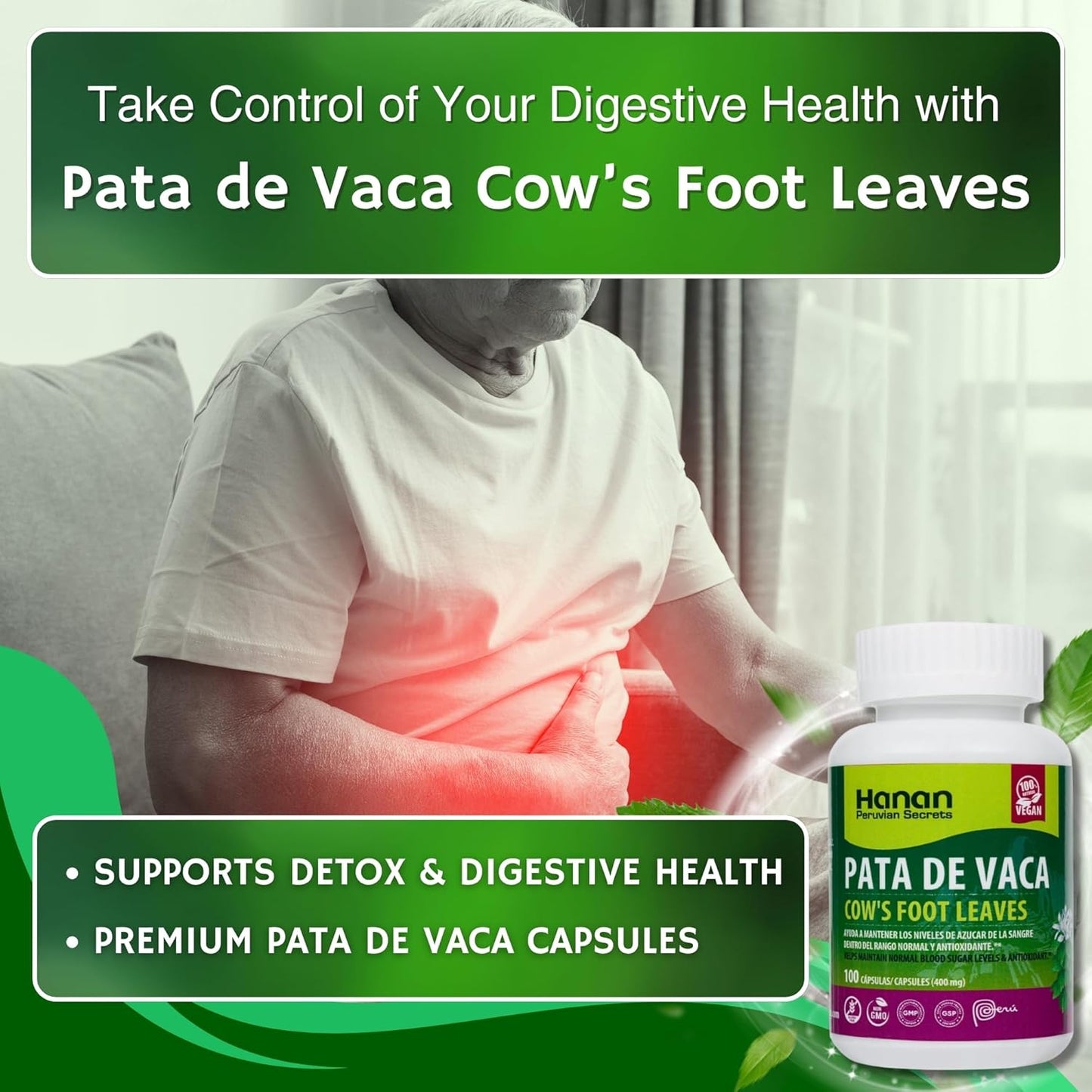 Pata de Vaca 100 Capsules