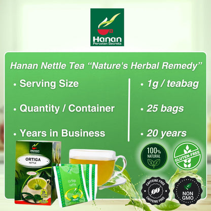 Ortiga Te - Nettle Tea