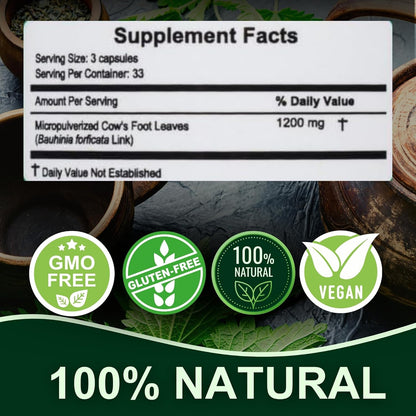 Pata de Vaca 100 Capsules
