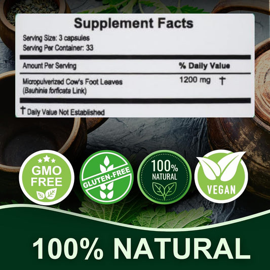Pata de Vaca 100 Capsules