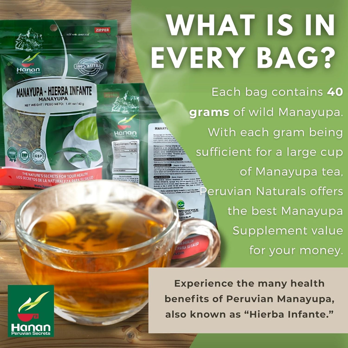 Manayupa Herbal Tea