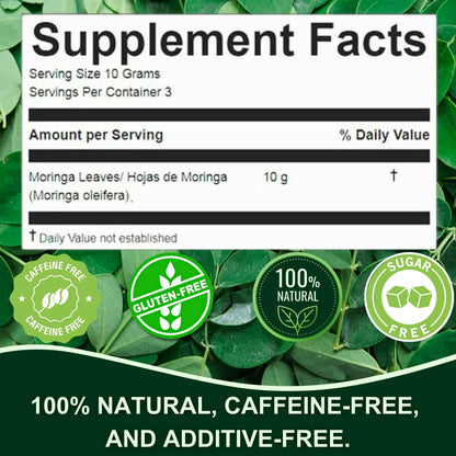 Herbal Moringa Tea (te de moringa)