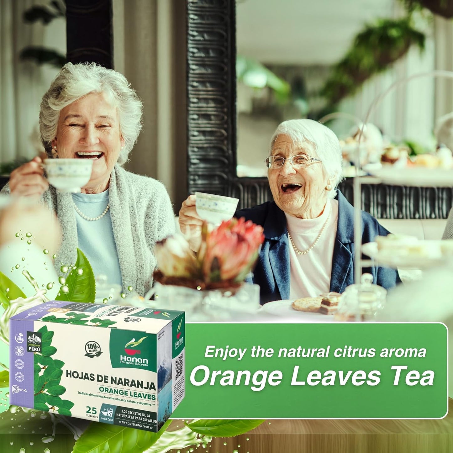 Orange Leaves Tea - Hojas de Naranja Te