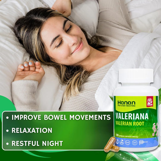 Peruvian Secrets Valerian Root Capsules