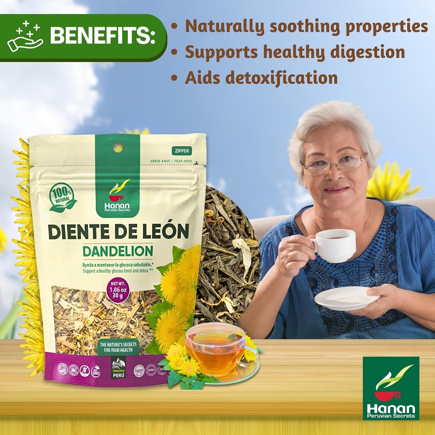 Dandelion Root Tea Loose Leaf