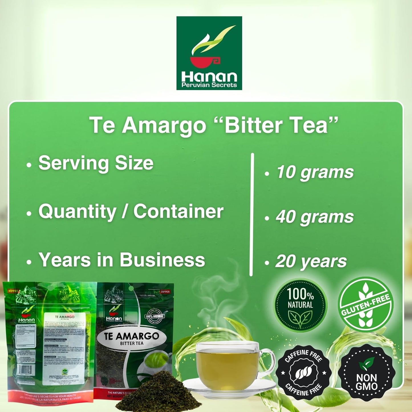 Te de Amargo - Bitter Tea