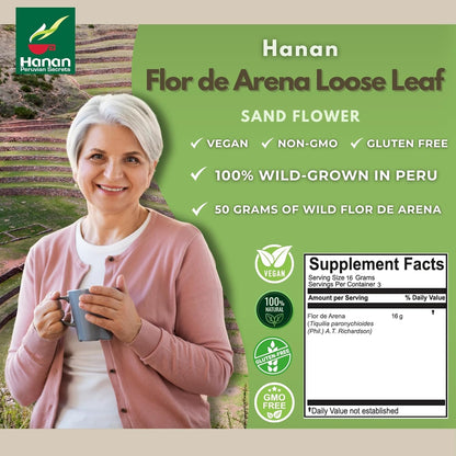 Flor de Arena Te (Tiquilia-Indian) - Sandy Flower Tea