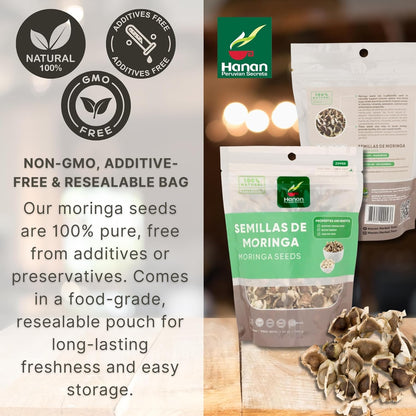 Moringa Seeds - Semillas de Moringa
