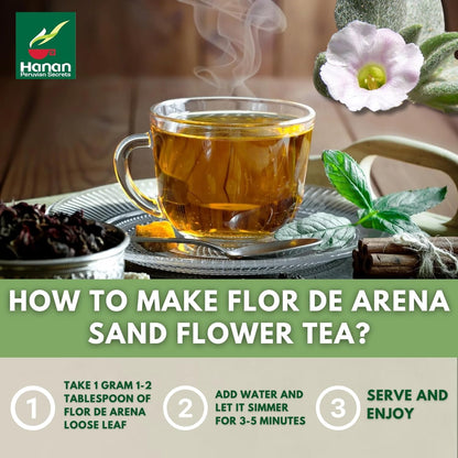 Flor de Arena Te (Tiquilia-Indian) - Sandy Flower Tea