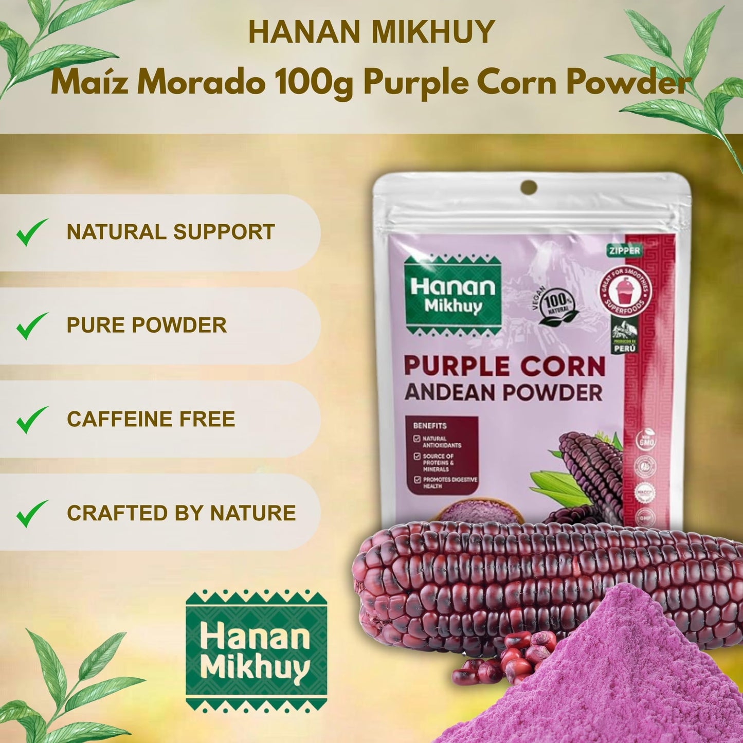 Purple Corn Powder (Maíz Morado)