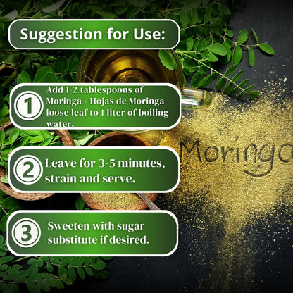 Herbal Moringa Tea (te de moringa)