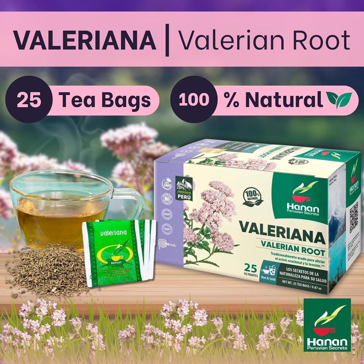 Valerian Root Tea (Te de Valeriana)