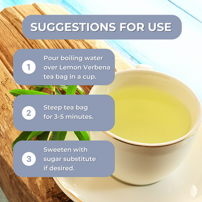 Lemon Verbena 25 Teabags - Te de Cedron