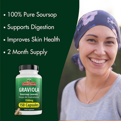 Graviola (Soursop) Capsules — Herbal Wellness Supplement