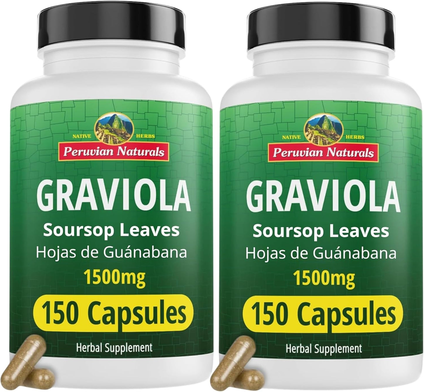 Graviola (Soursop) Capsules — Herbal Wellness Supplement
