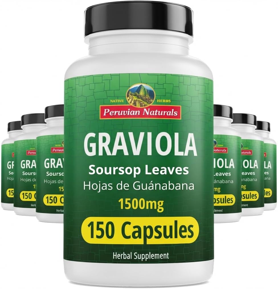 Graviola (Soursop) Capsules — Herbal Wellness Supplement