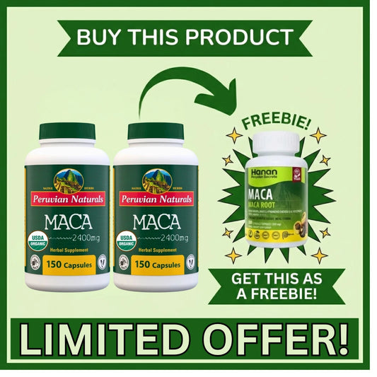 Organic Maca Capsules 800mg