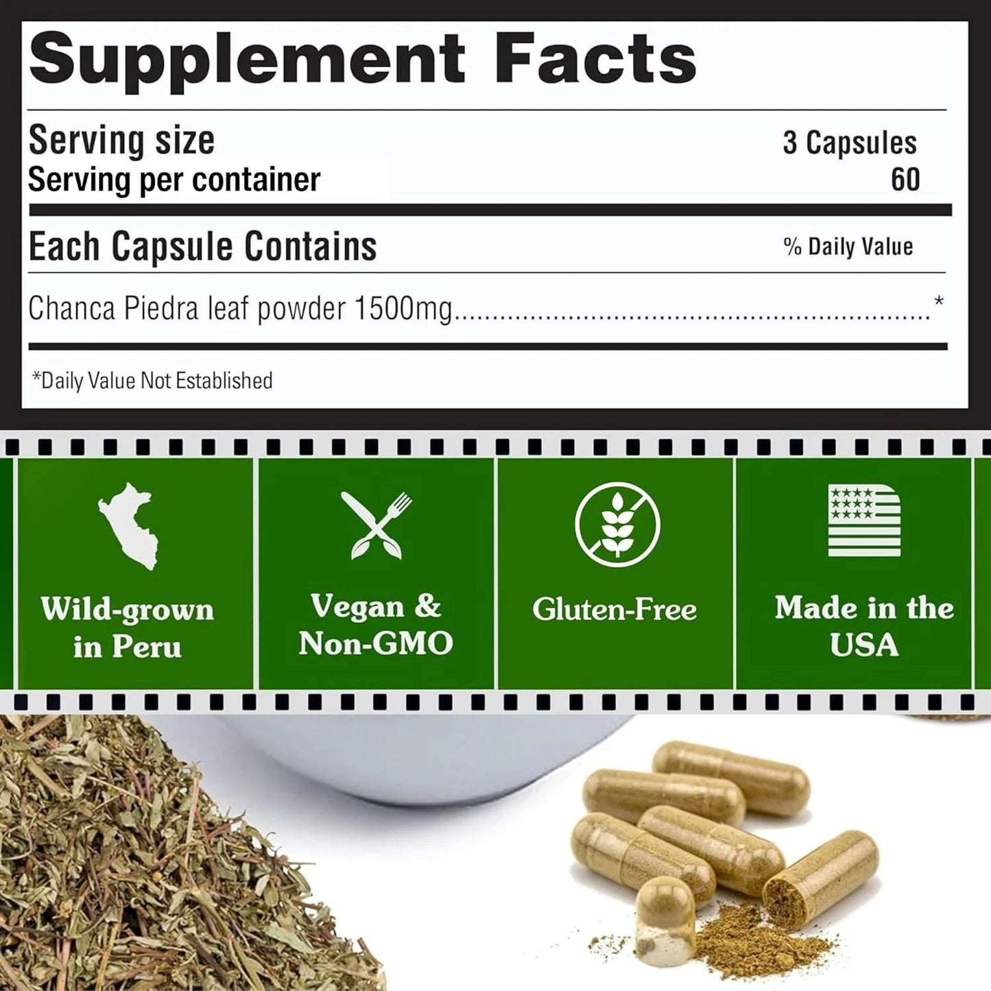 Chanca Piedra Stone Breaker 300 Capsules
